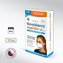 esk antivirov nano respirtor NANO M.ON FFP2 - 10 ks - bl