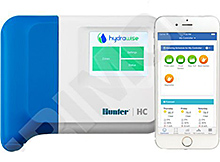 Hunter HC 12 s web. softwarem Hydrawise - WiFi, 12 sekcí, bez trafa