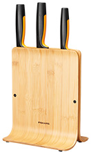 Bambusový blok se třemi noži Fiskars Functional Form