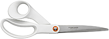 Velké univerzální nůžky Fiskars - 24 cm, bílé