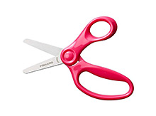 Dětské nůžky se zaoblenou špičkou Fiskars - růžové