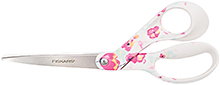 Univerzální nůžky s květinovým vzorem Fiskars Inspiration - délka čepelí 21 cm