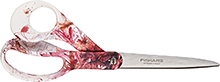 Univerzální nůžky s květinovým vzorem Fiskars Inspiration Gloria - délka čepelí 21 cm