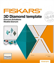 Šablona 3D Fiskars - diamant