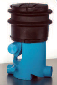 Prodlužovací šachta pro podzemní filtr na vodu s poklopem