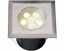 Venkovní zápustné LED svítidlo TECHMAR Leda 1 W