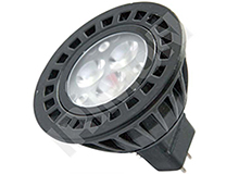Power LED žárovka LUXECO, MR16, 12 V AC, GU5.3 - 5 W