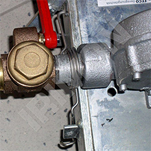 Pružina uzavíracího ventilu pro zavlažovací vozík REMO 3T